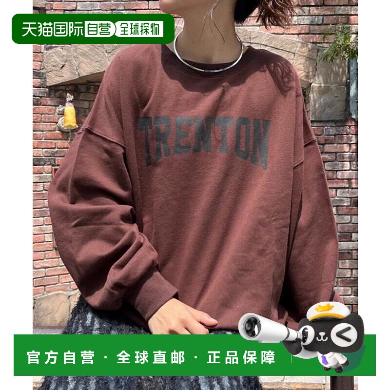 1h可退 日本直邮官方授权 CIAOPANIC TYPY 侧开衩学院风卫衣长袖