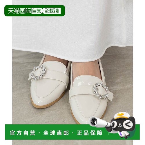 日本直邮Randa 晴雨兼用可视搭扣乐福鞋 [RA041BW015896] 黑色