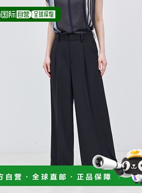 日本直邮ROPE' 女士高腰松紧带宽腿裤 2024AGGS24330裤子阔腿裤