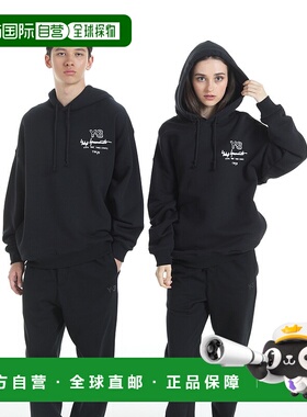 1h可退 日本直邮Y-3 男女同款LOGO图案连帽卫衣 KB2604
