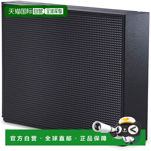 【日本直邮】Iris Ohyama爱丽思欧雅玛 4K硬盘2TB HDCZ-UT2K-IR黑