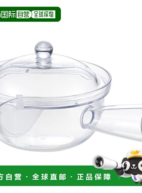 【日本直邮】Akebono Sangyo 日本制造 透明茶壶 夹网茶壶 类型 T