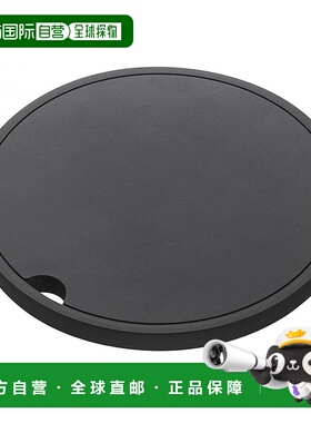 【日本直邮】Yamazaki山崎 硅质锅垫 圆形 黑色 TOWER 2955