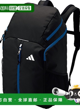 日本直邮阿迪达斯 Ball Daypack 32L 黑色 x 蓝色足球包 ADP41BKB