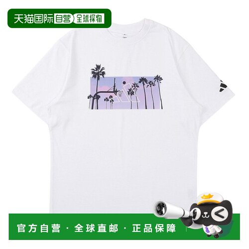 日本直邮adidas 阿迪达斯男士图形树短袖T恤OHN08KM6294
