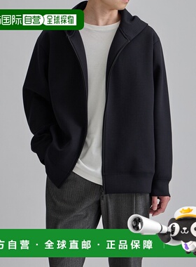 1h可退 日本直邮UNITED TOKYO 男士Aero宽松连帽双拉链卫衣 13452