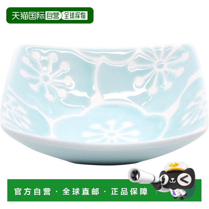 【日本直邮】波佐見焼 佯裝小梅花藍色 18079瓷器陶器