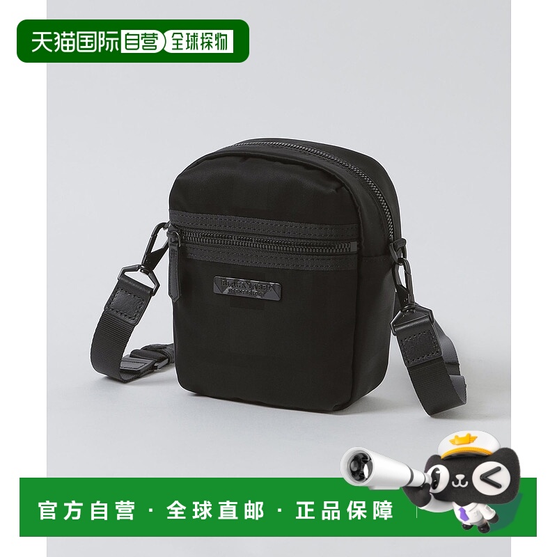 1h可退 日本直邮BLACK LABEL CRESTBRIDGE 男装 迷你肩背包 黑色