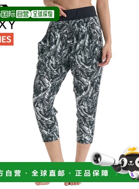日本直邮Roxy Calm Motion 女士运动健身裤速干七分裤长RPT261523