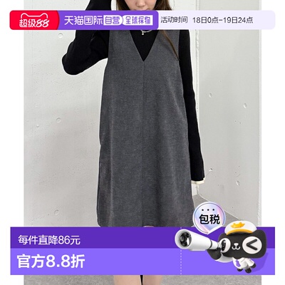 1h可退 日本直邮archives女装V领迷你连衣裙 2WAY设计 2571201950