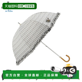 遮阳伞全遮光晴天雨天皆宜长柄伞防雨伞5 Bleu 日本直邮LANVIN