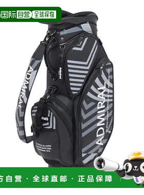 日本直邮Admiral GOLF 男士9.0型6分割高尔夫球车式球包 ADMG4BC1