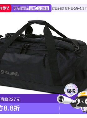 日本直邮SPALDING 斯伯丁 Verse Duffle 3WAY 黑色 50-018BK 篮袋