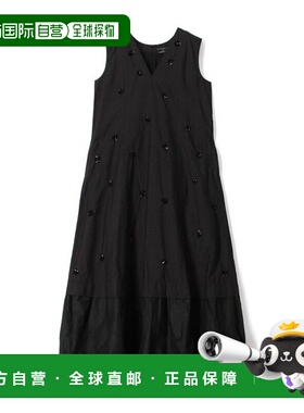 1h可退 日本直邮TOMORROWLAND ne Quittez pas 黑色长款连衣裙