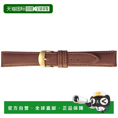 日本直邮BCME003CN BAMBI SCOTCHGARD 棕色皮革表带