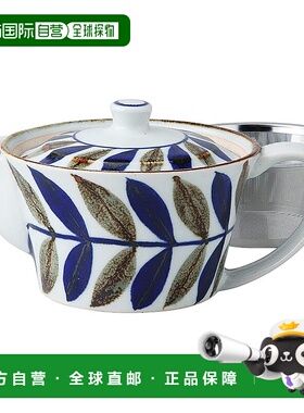 【日本直邮】西海陶器 陶瓷茶壶 不锈钢滤茶 275ml 14259套装