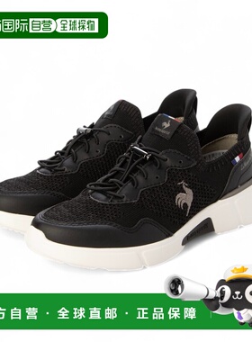 日本直邮Le Coq Sportif LCS 卢瓦尔河运动鞋 (黑色)