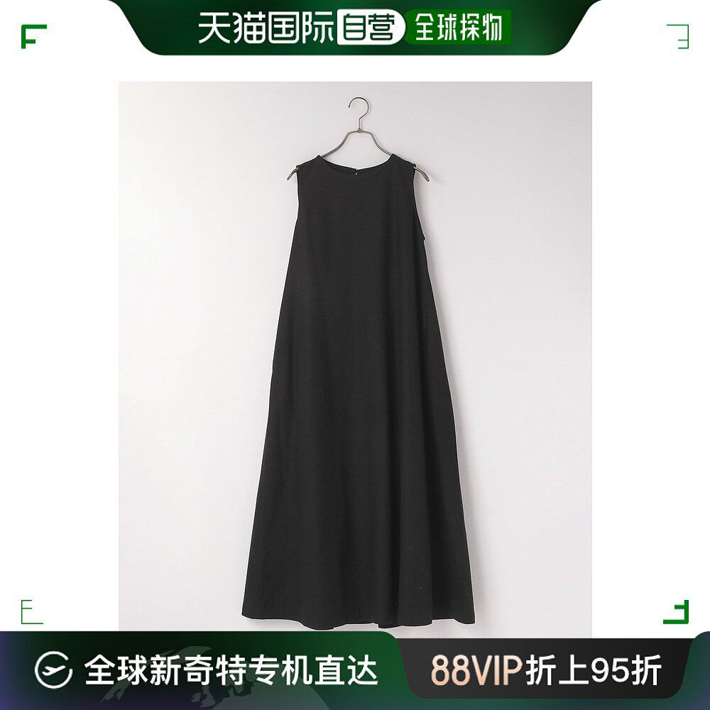 日本直邮LOWRYS FARM女士麻混材质后背扭转无袖连衣裙 113791