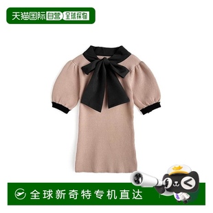 GRL配色蝴蝶结罗纹针织上衣mb1597 日本直邮日潮