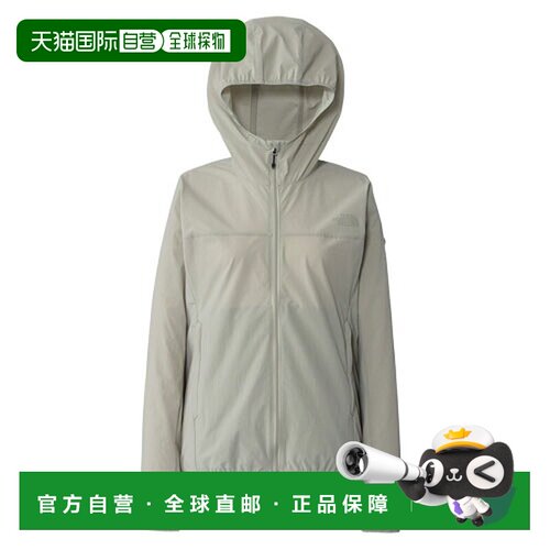 日本直邮The North Face 北面 女士户外软壳连帽衫 26SS Clay Gra