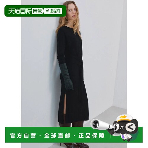 日本直邮MANGO 连衣裙 SZA 黑色