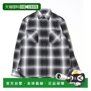 加厚全棉Viyella衬衫 男女同款 复古渐变 日本直邮HOUSTON 1h可退