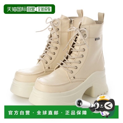 日本直邮YOSUKE 厚底系带靴 YO729BW20129