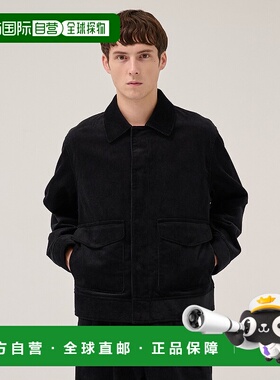 1h可退 日本直邮markaware 男装 宽松版型 灯芯绒半拉链夹克 原创