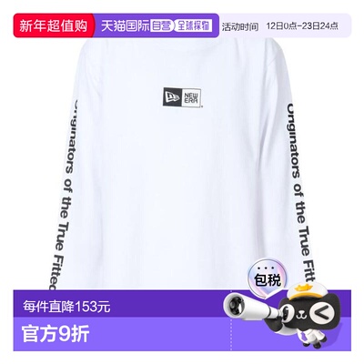 日本直邮NEW ERA 长袖棉质T恤 Originators of the True Fitted