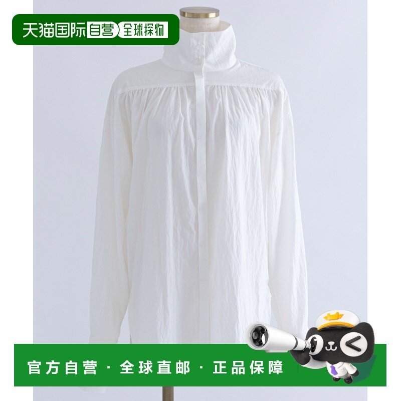 1h可退 日本直邮EN NEUME 女士高领复古宽松衬衫 91012,女装/女士精品,衬衫,淘宝优惠券,粉丝福利购,淘宝优惠卷