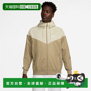 日本直邮耐克风衣男士NIKE Windrunner连帽外套跑步服外套耐克运/
