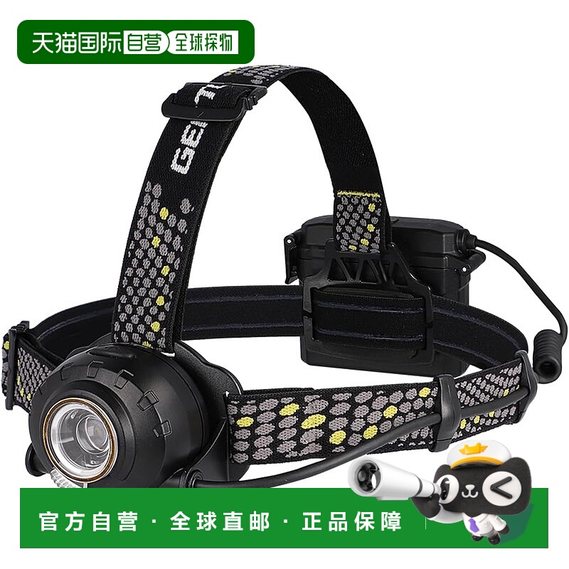 【日本直邮】GENTOS 800流明头灯 后灯 USB充电 HLP-2504