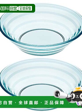 【日本直邮】TOYO SASAKI GLASS东洋佐佐木圆形小碗φ15蓝色2个装