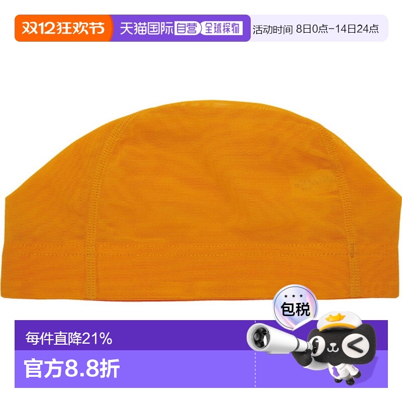 日本直邮SWANS 网帽中号青少年/女士游泳游泳帽子SA61M-OR女士