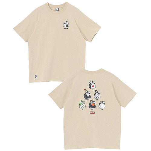 日本直邮CHUMS 男士 Booby Onigiri Friends T恤 [CH01-2743 SS26