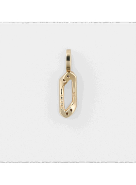 日本直邮日潮 agete 阿卡朵K10钻石吊坠白色 均码