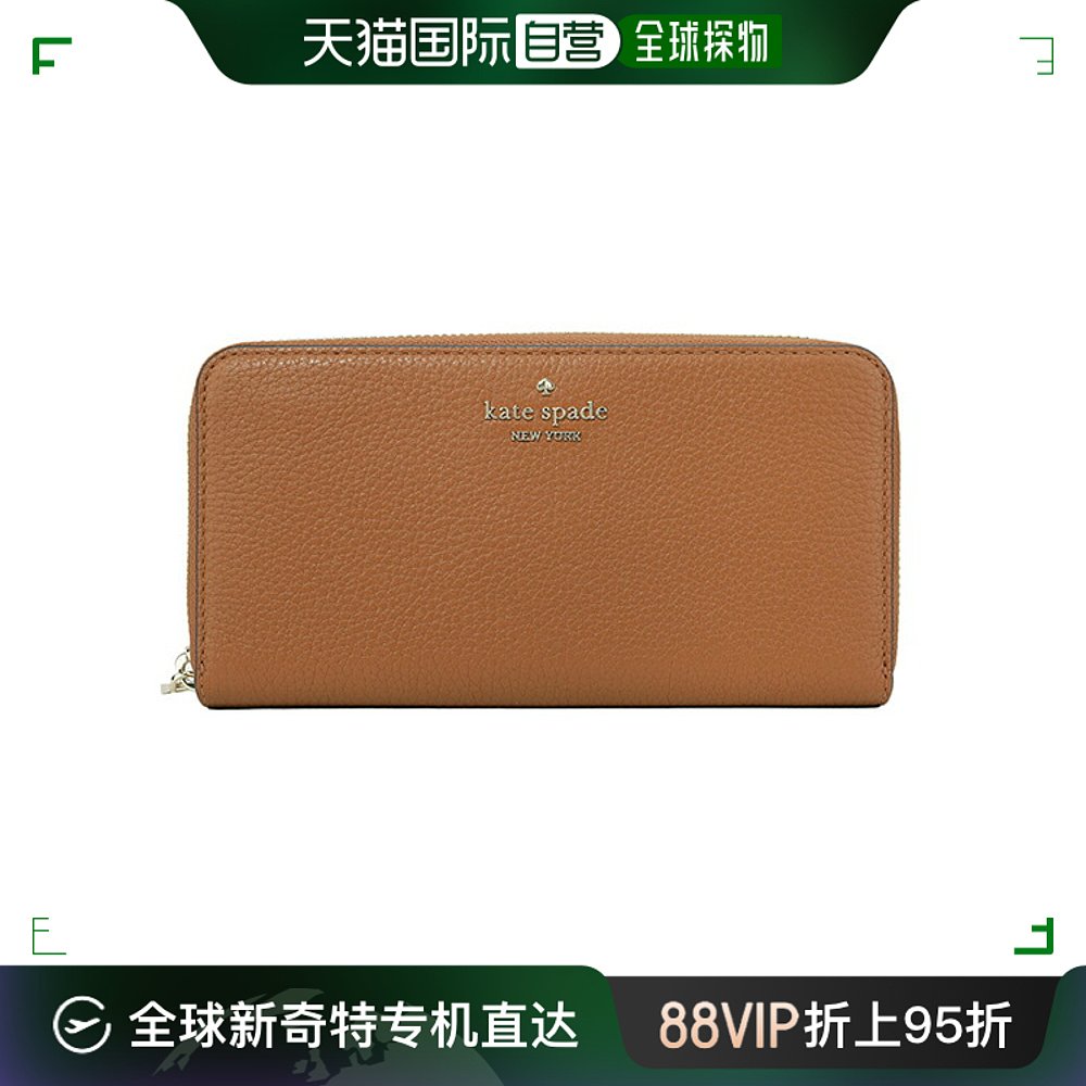 日本直邮kate spade Leila WLR00392 910 女士 浅棕色 棕色 箱包皮具/热销女包/男包 钱包 原图主图