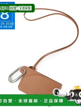 日本直邮JIL SANDER 男士棕色卡包 j49vl0017 p6658 906 折叠卡包