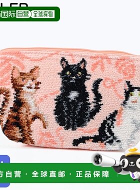 日本直邮FEILER 小包 化妆包 化妆袋 朋友 杏猫 黑猫 游包 专用