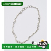 日本直邮WHO 女士个性 1h可退 WHO gallery 银色摩登吊坠项链 简