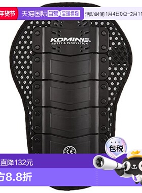 【日本直邮】KOMINE 摩托车用 CE背面内部保护器DX黑色 L 1018 CE