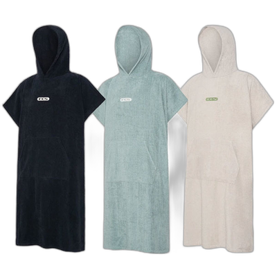 日本直邮FCS TOWEL PONCHO / FCS 毛巾雨披 换衣海冲浪短板