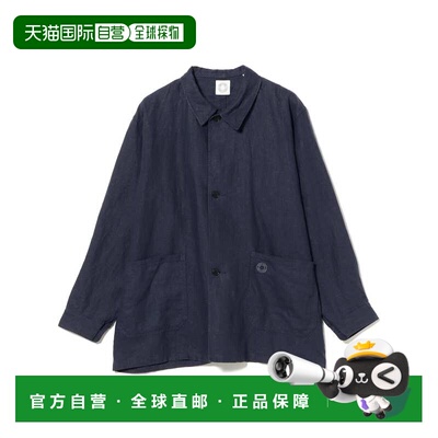 1h可退 日本直邮ORCIVAL 男士 亚麻工装衬衫式罩衫 24111042024