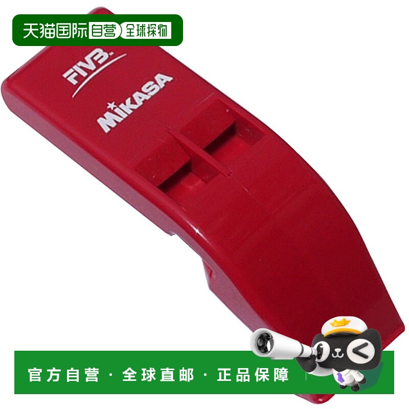 日本直邮Mikasa MIKASA 排球哨子无软木红色排球配件 BEAT500R