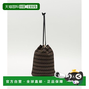 日本直邮UNITED ARROWS 印傳屋上原勇七 爪唐草纹 L号 巾着袋