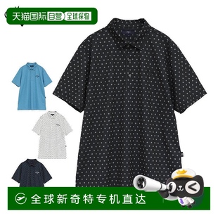 Polo Kanoko 短袖 衫 男士 日本直邮Callaway 迷你花卉印花高针