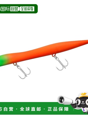 【日本直邮】达亿瓦海鲈鱼饵 Morethan Slice Rim 125F 胡萝卜色