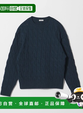 1h可退 日本直邮Steven Alan 女士 宽松全棉 针织毛衣 立体绞花设