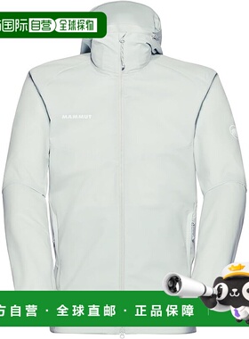 【日本直邮】猛犸象 连帽夹克外套 亚洲男款 银灰色 1011-00323