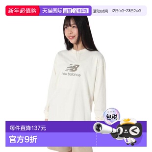 日本直邮New Balance DRY Stacked Logo长袖T恤 ABT55538SST(Jr)